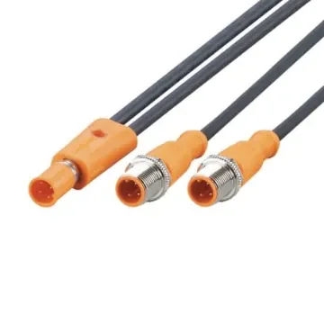 ifm electronic Straight Male 5 way M12 to Straight Female 5 way M12 Communication Cable, 1m - EVC844 product image