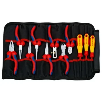 Knipex 11 Piece Electricians Tool Roll with Roll, VDE Approved - 00 19 41 product image