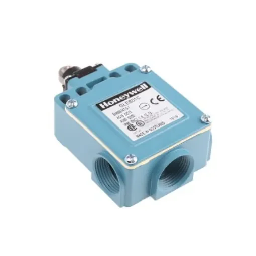 Honeywell GLE Series Roller Plunger Limit Switch, NO/NC, IP66, SPDT, Die Cast Zinc Housing, 300V ac Max, 10A Max - GLEB01C product image