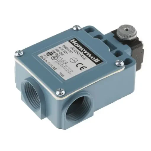 Honeywell GLE Series Limit Switch, NO/NC, IP67, SPDT, Die Cast Zinc Housing, 300V ac Max, 6A Max - GLEB01A1B product image