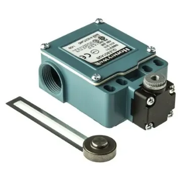 Honeywell GLE Series Adjustable Roller Lever Limit Switch, NO/NC, IP67, SPDT, Die Cast Zinc Housing, 300V ac Max, 6A Max - GLEB01A2B product image