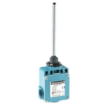 Honeywell GLE Series Coil Spring Limit Switch, NO/NC, IP66, SPDT, Die Cast Zinc Housing, 300V ac Max, 6A Max - GLEB01E7B product image