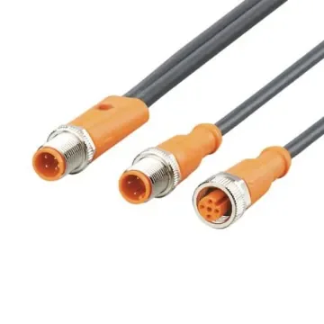 ifm electronic Straight Male 5 way M12 to Straight Female 5 way M12 Communication Cable, 500mm - EVC862 product image