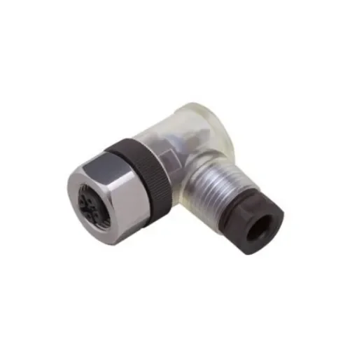 ifm electronic Angled 1 Pole M12 Socket Adapter - E11863 product image