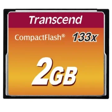 Transcend CompactFlash 2 GB MLC Compact Flash Card - TS2GCF133 product image