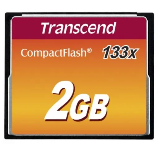 Transcend CompactFlash 2 GB MLC Compact Flash Card - TS2GCF133 product image