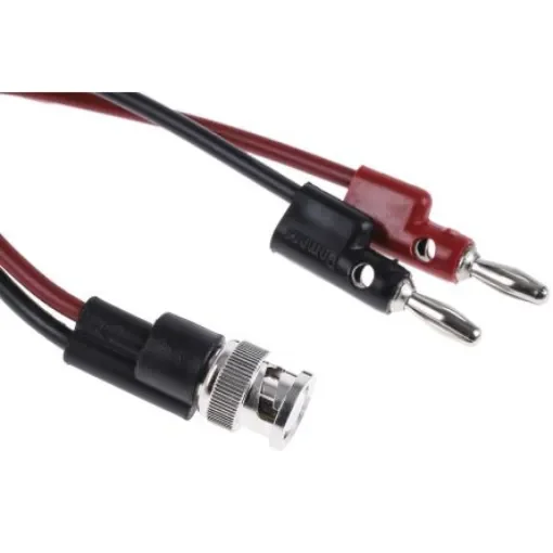 Pomona BNC Test Lead, 500V ac, Black, Red, 140mm Lead Length - 3957 product image