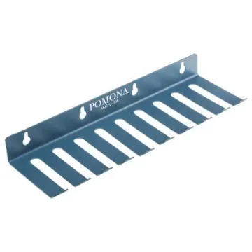 Pomona 2708 Blue Test Lead Holder, 9 Slots, 11.43mm Cable Dia. product image