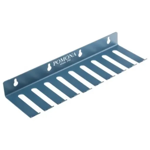 Pomona 2708 Blue Test Lead Holder, 9 Slots, 11.43mm Cable Dia. product image