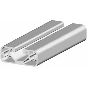 RS PRO Silver Aluminium Profile Strut, 40 x 16 mm, 8mm Groove, 3000mm Length - 1873278 product image