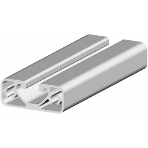 RS PRO Silver Aluminium Profile Strut, 40 x 16 mm, 8mm Groove, 3000mm Length - 1873278 product image