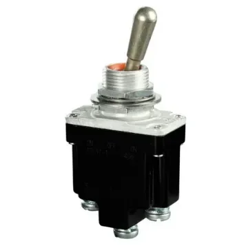 Honeywell Toggle Switch, Bushing Mount, On-Off-(On), SPDT, Screw Terminal, 125V ac - 1TL1-5 product image