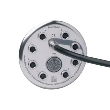 ifm electronic Top Entry 8 Pole M12 Socket Adapter - E11847 product image