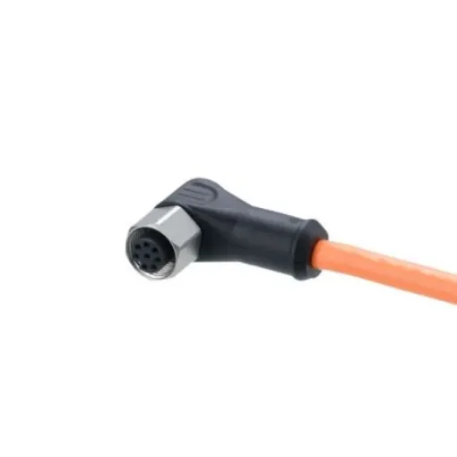 ifm electronic Right Angle Female 1 way M12 to Unterminated Actuator/Sensor Cable, 3m - E12456 product image
