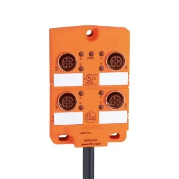 ifm electronic EBC Series Sensor Box, M12, 5m cable, 4 port - EBC016 product image