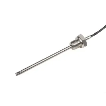 Electrotherm PT100 RTD Sensor, 4.5mm Dia, 120mm Long, 4 Wire, NPT 1/4, F0.3 +200°C Max - K5S-4L-200-1/4NPT-100 product image