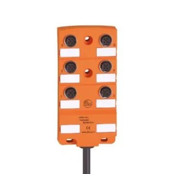 ifm electronic EBC Series Sensor Box, M12, 5m cable, 6 port - EBC017 product image