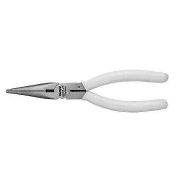 Bahco Long Nose Pliers, 160 mm Overall, Straight Tip, 52mm Jaw - SS406-160 product image