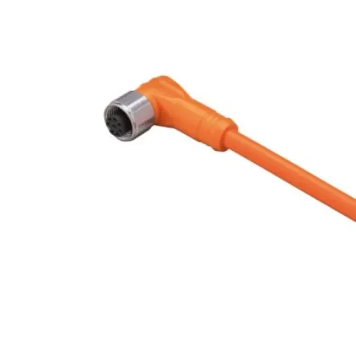 ifm electronic Right Angle Female 1 way M12 to Unterminated Actuator/Sensor Cable, 5m - E12295 product image