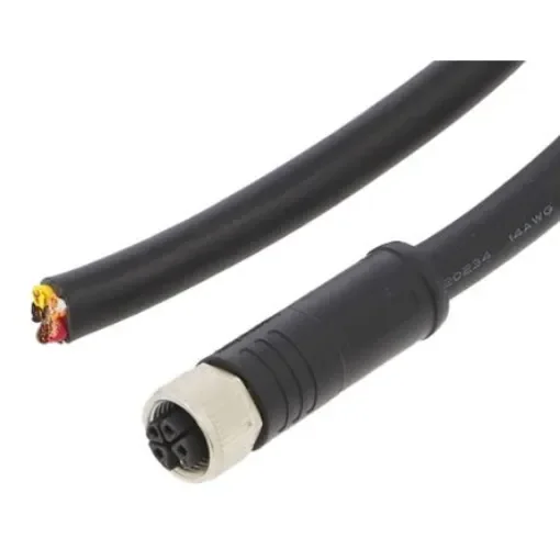 Amphenol Industrial 5 way M12 to Sensor Actuator Cable, 1m - M12K-05BFDM-SL8S01 product image
