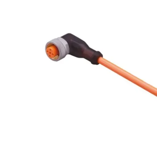 ifm electronic Right Angle Female 1 way M12 to Unterminated Sensor Actuator Cable, 10m - EVW133 product image