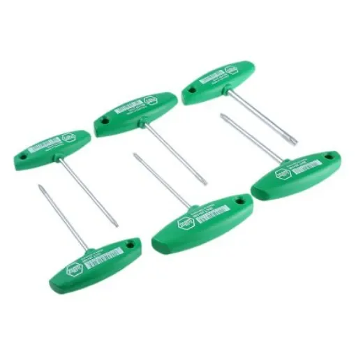 Wiha Tools 6-Piece Torx Key Set, T Shape - 364S6 product image