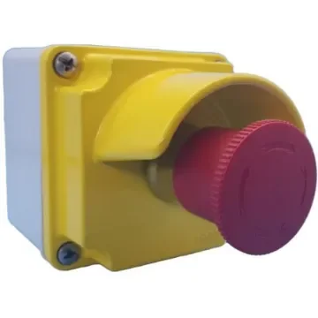 Lovato LPZM Series Twist Release Emergency Stop Push Button, Surface Mount, 1NC, IP66, IP67 - LPZM1B5P01 product image