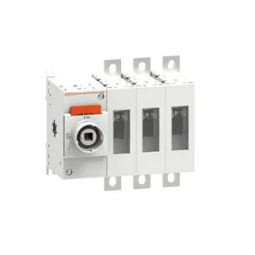 Lovato 3P Pole Isolator Switch - 315A Maximum Current, 250kW Power Rating, IP20 - GL0315C1 product image
