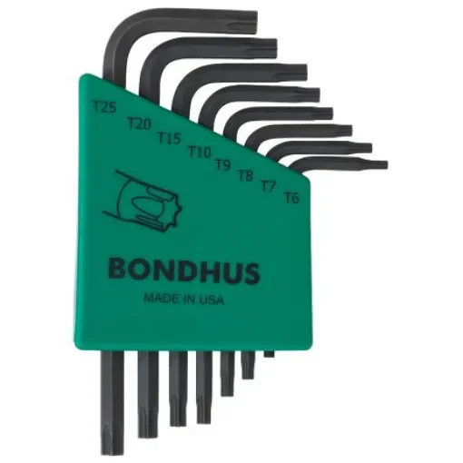 Bondhus 8-Piece Torx Key, L Shape, Long Arm - TLXS8S product image