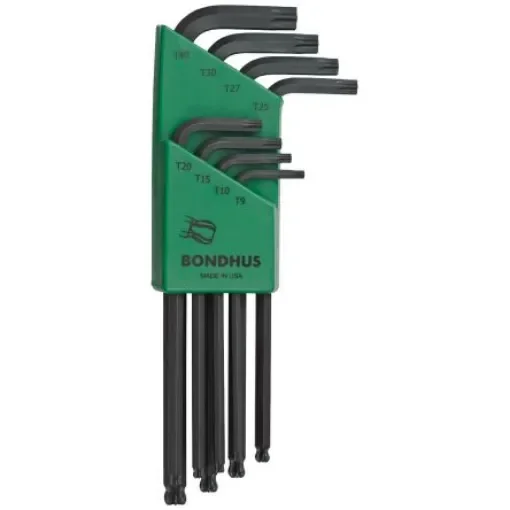 Bondhus 8-Piece Torx Key Set, L Shape, Long Arm - LTX8 product image