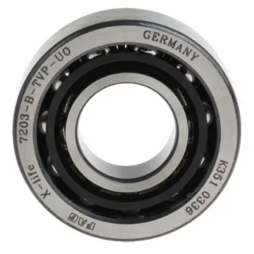 FAG 7203-B-XL-TVP-UO Single Row Angular Contact Ball Bearing- Open Type 17mm I.D, 40mm O.D product image