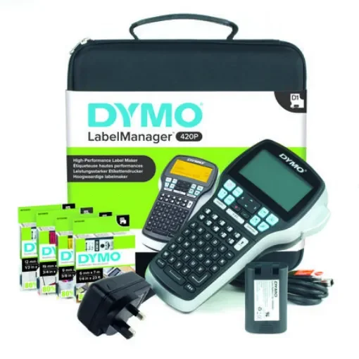 Dymo LabelManager 420 Handheld Label Printer, 19mm Max Label Width - S0915480 product image