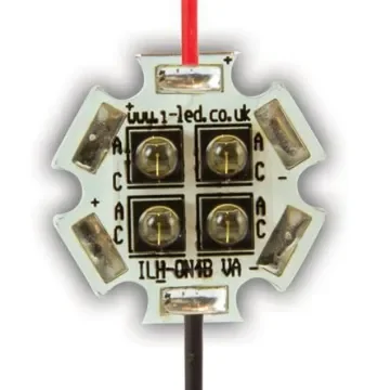 ILH-IN04-85SL-SC211-WIR200. ILS, OSLON Black 4 PowerStar IR 850nm IR LED, SMD package product image