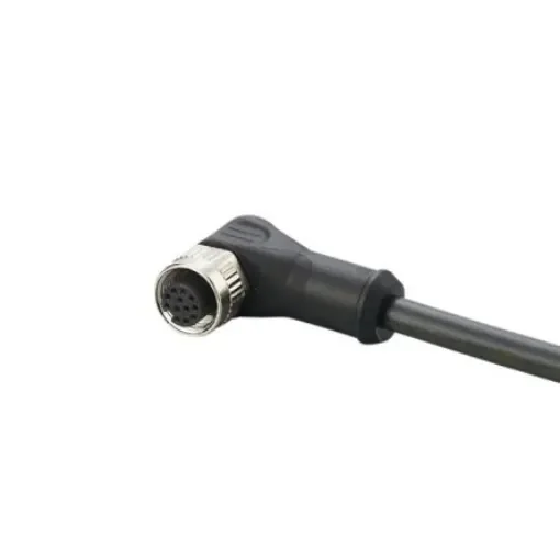 ifm electronic Right Angle Female 1 way M12 to Unterminated Actuator/Sensor Cable, 15m - E12506 product image