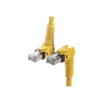 HARTINGVARIOBOOT, 10m Cat6a, Yellow RJ45 to Male RJ45 Male, S/FTP Shielded, Terminated PUR Sheath - 09488585745100 product image