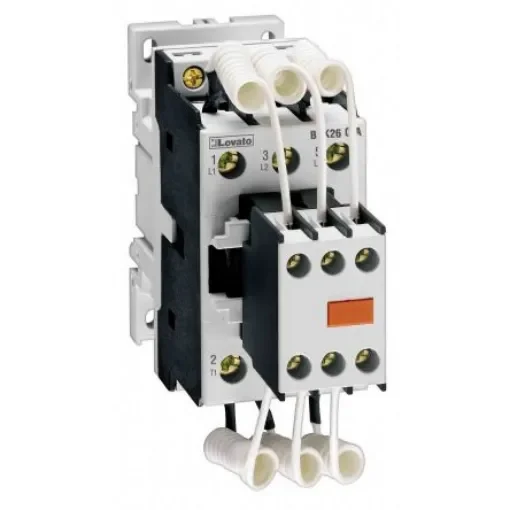 Lovato BFK Contactor, 230 V ac Coil, 3-Pole, 30 A, 20 kVar, 3NO, 690 V ac - BFK2600A230 product image