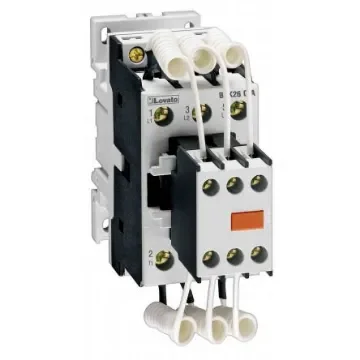 Lovato BFK Contactor, 230 V ac Coil, 3-Pole, 36 A, 25 kVar, 3NO, 690 V ac - BFK3200A230 product image