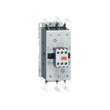 Lovato BFK Contactor, 400 V ac Coil, 3-Pole, 75 A, 50 kVar, 3NO, 690 V ac - BFK8000A400 product image