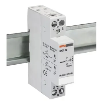 Lovato CN Contactor, 24 V ac/dc Coil, 2-Pole, 32 A, 2NO, 110 V ac - CN3220024 product image