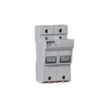 Lovato 50A Base Mount Fuse Holder for 14 x 51mm Fuse, 2P, 690V ac - FB02A2P product image