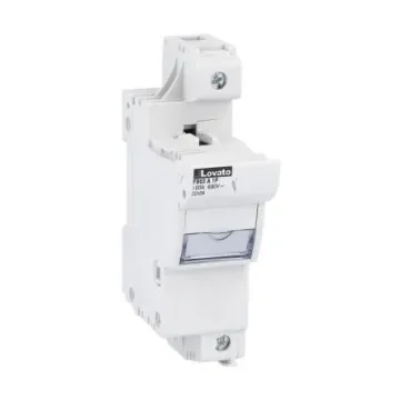 Lovato 100A Base Mount Fuse Holder for 22 x 58mm Fuse, 1P, 690V ac - FB03A1P product image