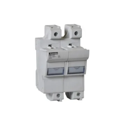 Lovato 100A Base Mount Fuse Holder for 22 x 58mm Fuse, 2P, 690V ac - FB03A2P product image