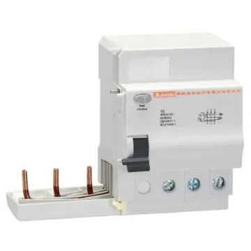 Lovato P1RA RCCB, 40A, 3 Pole, 30mA, Type A, 230 V ac, 400 V ac - P1RA3P40A030 product image