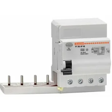 Lovato P1RA RCCB, 63A, 4 Pole, 30mA, Type A, 230 V ac, 400 V ac - P1RA4P63A030 product image