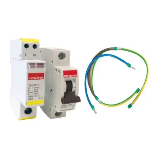 Contactum T2C RCD, 32A, Type C - T2C4011KIT product image