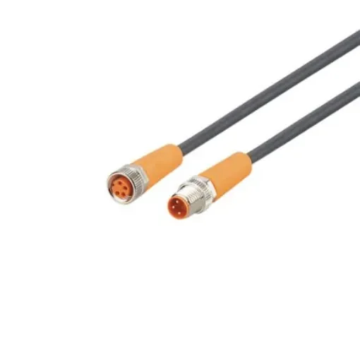 ifm electronic Straight Male 3 way M8 to Straight Female 4 way M8 Communication Cable, 3.5m - EVC697 product image