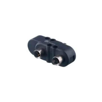 ifm electronic 1 Pole M12 Plug to 3 Pole M12 Socket Adapter - E12789 product image