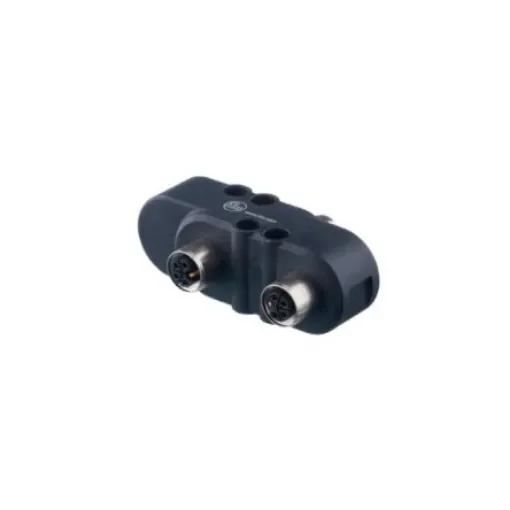 ifm electronic 1 Pole M12 Plug to 3 Pole M12 Socket Adapter - E12789 product image
