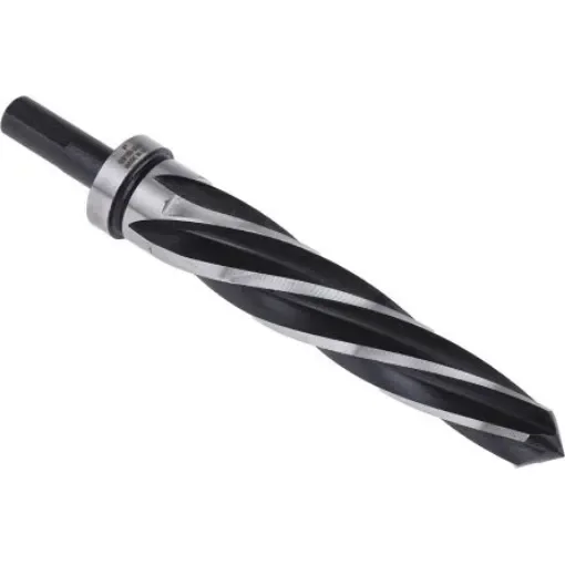 RS PRO Morse Taper Shank Reamer Bit, 25mm Diameter, 7-1/4 in Overall - 1882509 product image