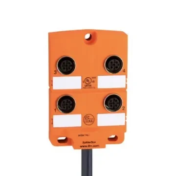 ifm electronic EBC Series Sensor Box, M12, 5m cable, 4 port - EBC014 product image